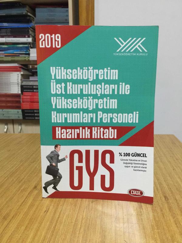 2019 GYS YÖK Yükseköğretim Kurumları Konu Anlatımlı Görevde Yükselme Data Yayınları
