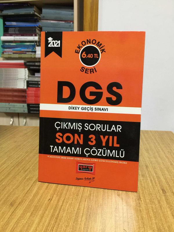 2021 DGS Son 3 Yıl Tamamı Çözümlü Çıkmış Sorular Ekonomik Seri Yargı Yayınları