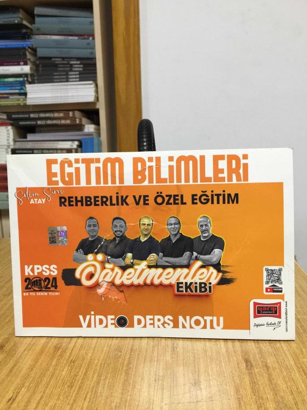 2023 KPSS Eğitim Bilimleri Rehberlik ve Özel Eğitim Öğretmenler Ekibi Video Ders Notları Yargı Yayınları