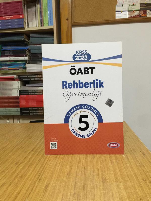 2023 KPSS ÖABT Rehberlik Öğretmenliği Tamamı Çözümlü 5 Deneme Sınavı Data Yayınları