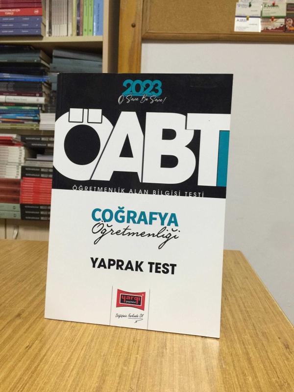 2023 ÖABT Coğrafya Öğretmenliği Yaprak Test Yargı Yayınları