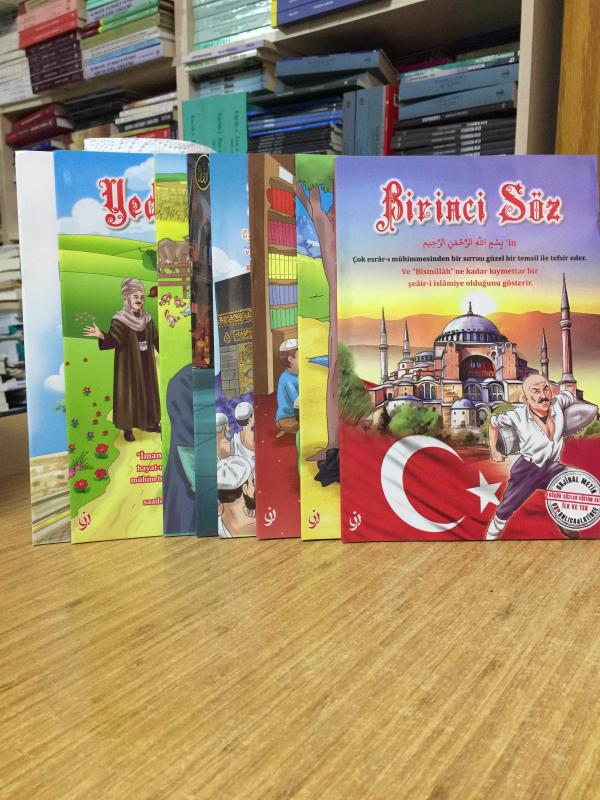 Küçük Sözler Eğitim Seti (Latince & Osmanlıca) 8 KİTAP - Bediüzzaman Said Nursi