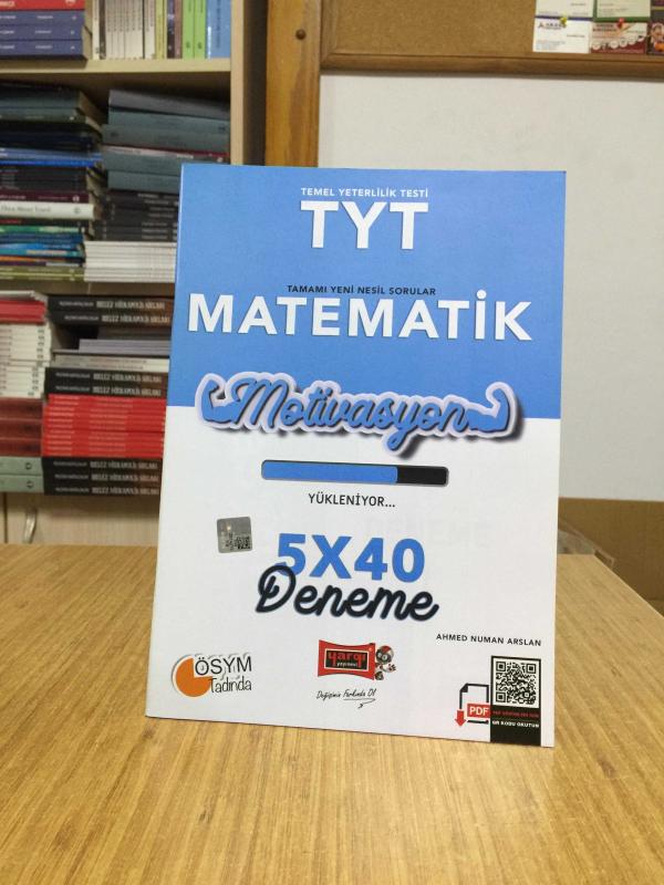 Motivasyon TYT Matematik 5x40 Deneme Yargı Yayınları
