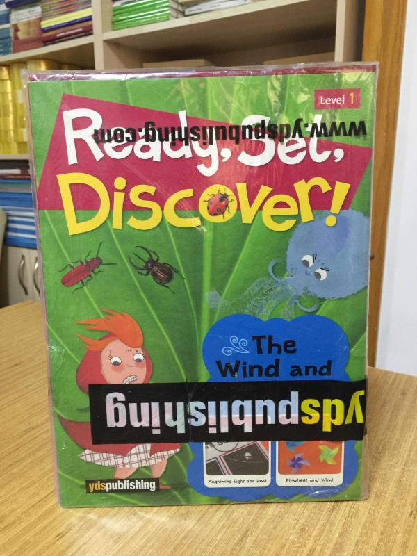 Ready Set Discover Level 1 The Wind and the Sun with Activity Books & Stickers YDS Publishing