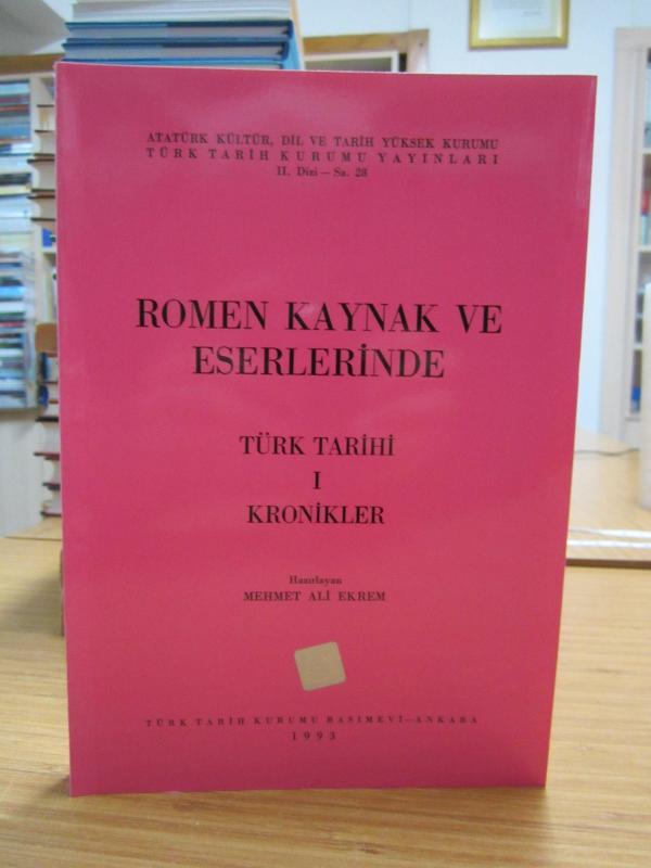 Romen Kaynak ve Eserlerinde Türk Tarihi 1 Kronikler