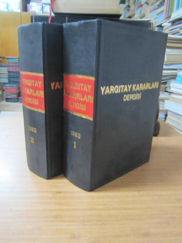 Yargıtay Kararları Dergisi - 1983 - 2 Cilt Takım - Ciltli